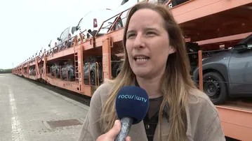 Premier auto-train de Valenciennes vers Ostende