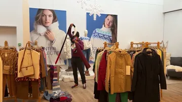 22 kilomètres de tricot solidaire