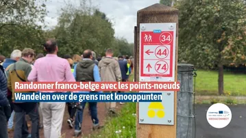 Randonner franco-belge avec les points-noeuds